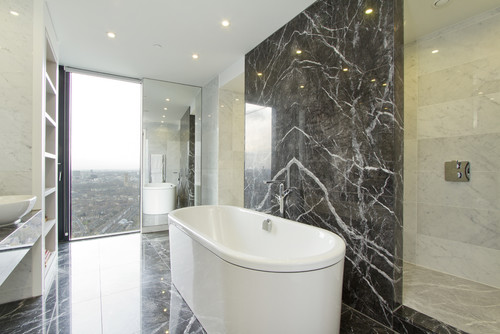Luxury marble bathroom